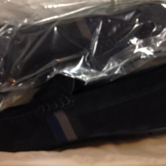 To Boot New York Ocean Drive Suede Driver Loafer Blue 8M NWT - Picture 13 of 14